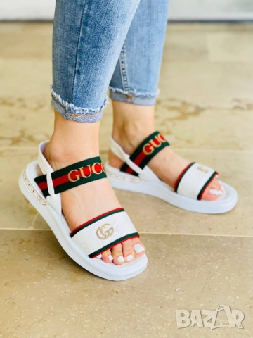 сандали tommy hilfiger chanel gucci, снимка 10 - Сандали - 51455409