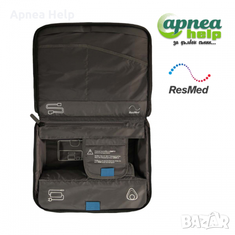 ResMed AirSense 10 AUTOSET / CPAP – комплект /6м. ГАРАНЦИЯ/, снимка 5 - Медицинска апаратура - 36376156