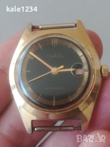 Мъжки часовник Ruhla - UMF 24. Made in GDR. Vintage watch. Ретро модел. Позлата. Механичен механизъм, снимка 4 - Мъжки - 41944640