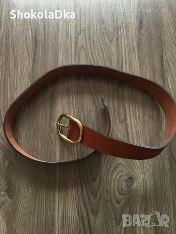 Колан Massimo Dutti естествена кожа, снимка 3 - Колани - 53429747