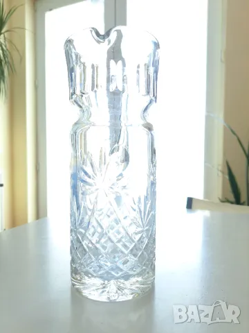 Кристална кана 25 см височина, снимка 2 - Други - 47329222