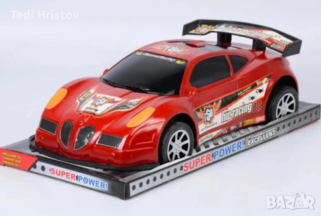 ДЕТСКА СЪСТЕЗАТЕЛНА КОЛА 43см.