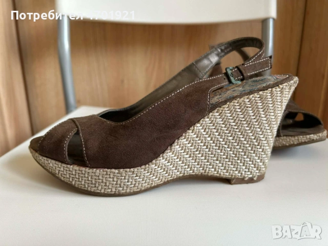 Дамски сандали на платформа, снимка 12 - Дамски обувки на ток - 53136931