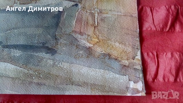 Акварел картина подписан , снимка 8 - Картини - 39097200