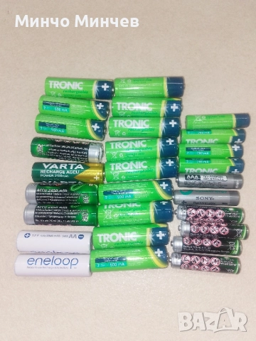 Зарядно устройство + Батерии, снимка 2 - Друга електроника - 52206646