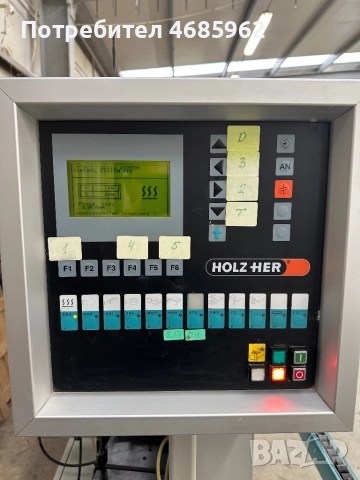 Кантираща машина HolzHer Sprint 1310, снимка 3 - Други машини и части - 52828786