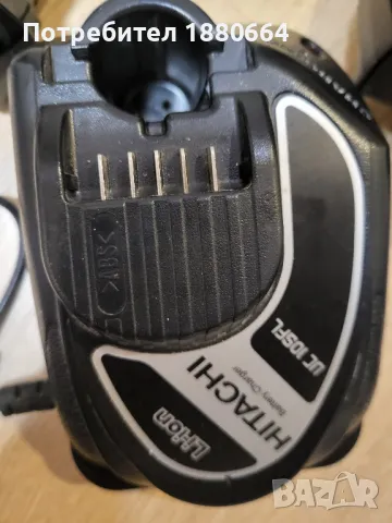 Винтоверти HITACHI 10.8 (12) V Li ion, снимка 5 - Винтоверти - 48741183