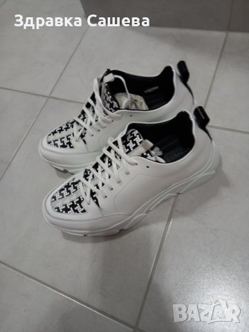 Нови мъжки кецове от естествена кожа