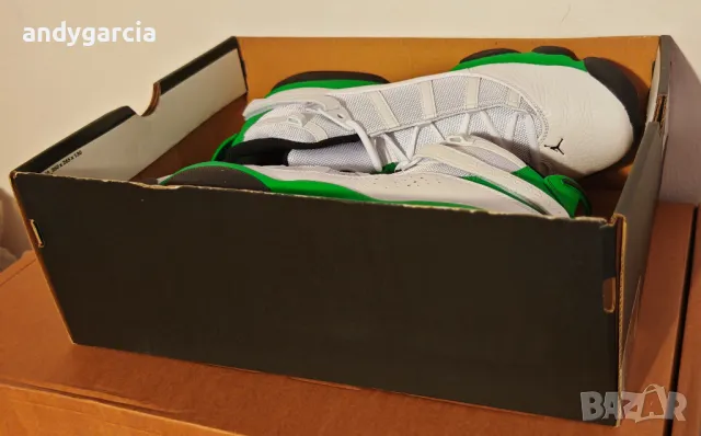 Nike Air Jordan 6 Rings ЧИСТО НОВИ 47.5 ти номер 31.0см стелка с кутия 100% оригинални, снимка 3 - Маратонки - 50207596