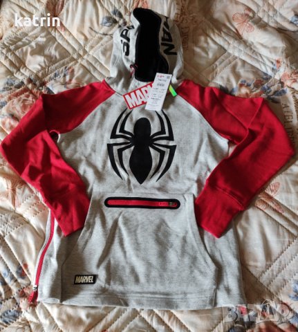 Нов суитчер Спайдърмен , снимка 2 - Детски анцузи и суичери - 41830307