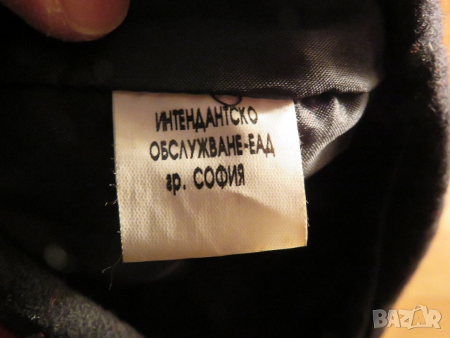 Червена барета, БНА, Българска армия - размер 56 см. Старо военно производство армейска, снимка 3 - Антикварни и старинни предмети - 36063838