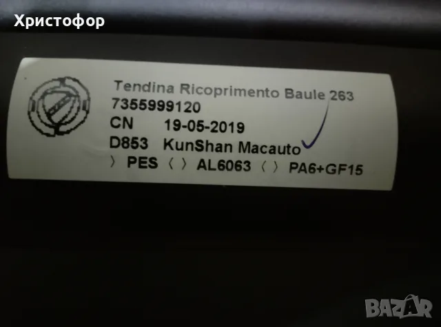 Чисто нова щора fiat doblo maxi база 20г.