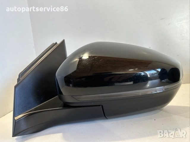 Огледало предно ляво крило черно за Peugeot 3008 1.2T бензин (2022) 21593017, снимка 2 - Части - 53616209