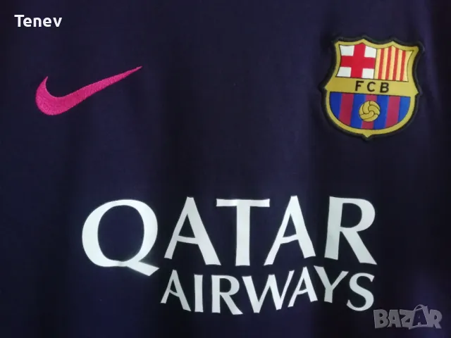 Barcelona Iniesta Away 2016 2017 Барселона Иниеста оригинална тениска фланелка Nike , снимка 7 - Тениски - 50225143