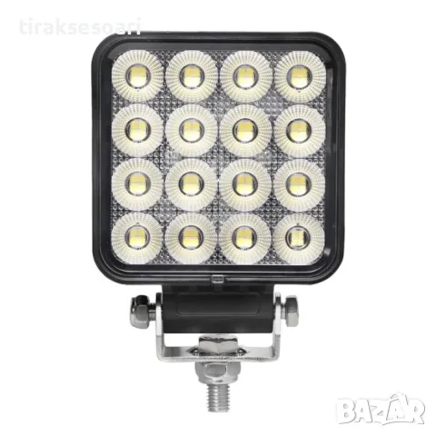 Висок клас LED Диоден халоген 48W 12V 24V за джипове, лодки, мотокари, снимка 3 - Аксесоари и консумативи - 49454542