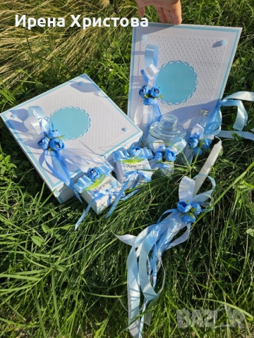 Комплекти за кръщене, снимка 5 - Декорация - 53576012