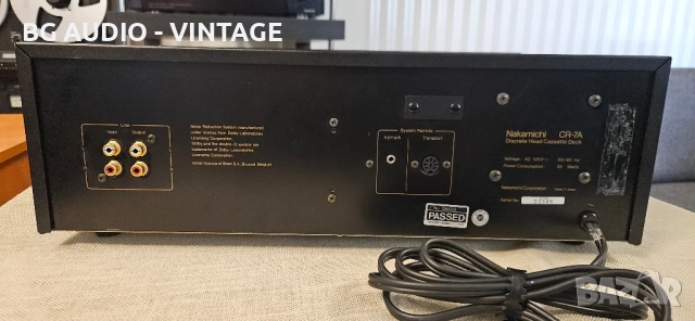 Nakamichi CR-7A триглав дек, снимка 3 - Декове - 51545074