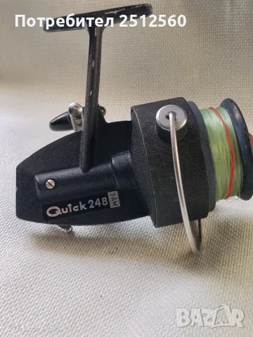 ретро макара DAM Quick 248, снимка 6 - Макари - 56150608
