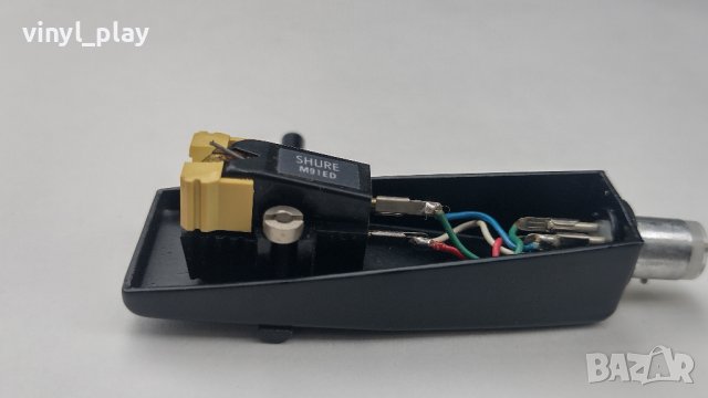 Shure M91ED Hi Track & Ortofon Headshell, снимка 5 - Грамофони - 40384335