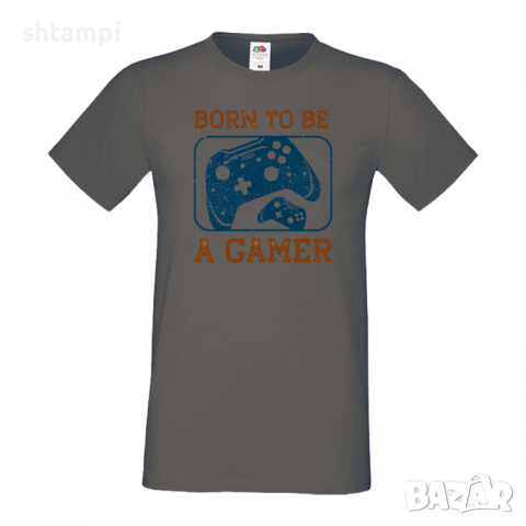 Мъжка тениска Born To Be A Gamer, снимка 7 - Тениски - 36193102