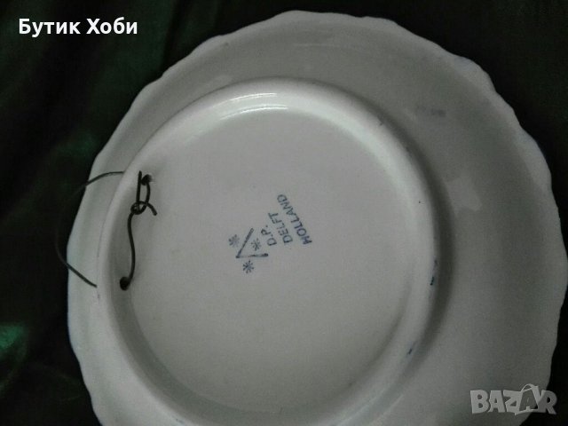 Декоративни чинийка и пепелник Делфт, снимка 5 - Колекции - 34789920