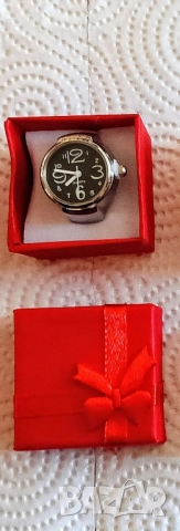 Пръстен-часовник функциониращ с капаче !, снимка 10 - Други - 50099417