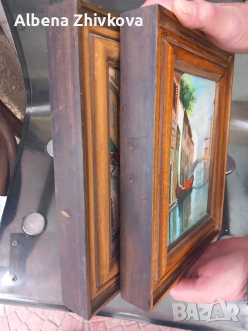 два броя композиция масло на платно, снимка 9 - Картини - 52017511