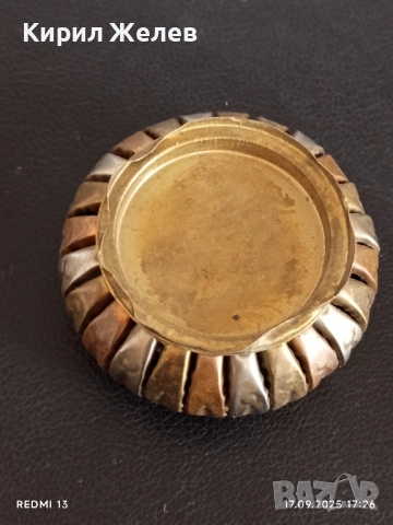 Красива месингова кутия сувенир Индия за КОЛЕКЦИЯ 22901, снимка 4 - Други ценни предмети - 51747430