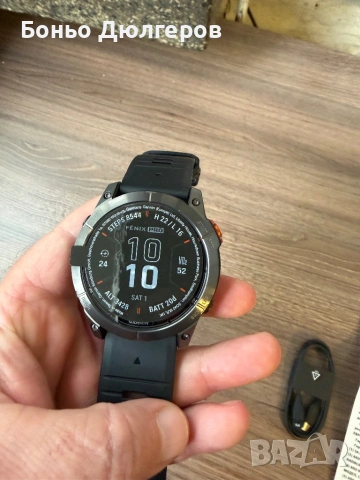Garmin FENIX 7PRO Solar, снимка 3 - Смарт часовници - 53400708