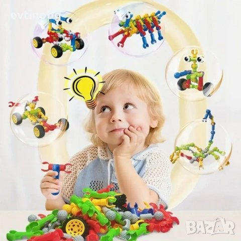 Образователен и забавен детски конструктор, снимка 5 - Конструктори - 53838122