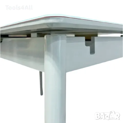 Трапезен Комплект разтегателна маса с 6 стола, снимка 6 - Маси - 48581173