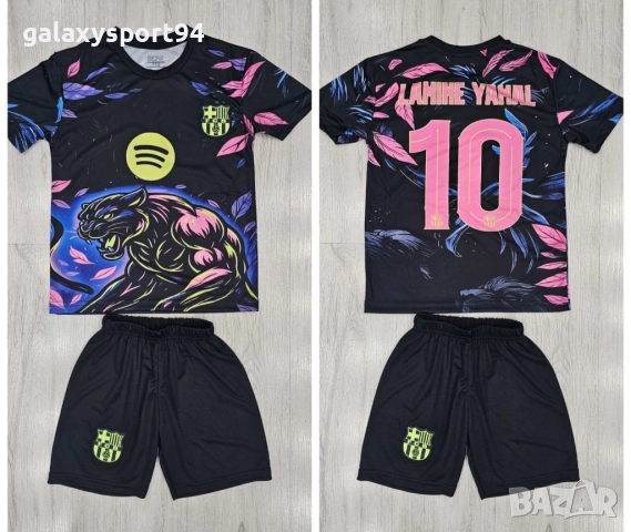 Детски екип Ламин Ямал 2025г Шарен комплект Ламин ямал Ново, снимка 3 - Футбол - 51435997
