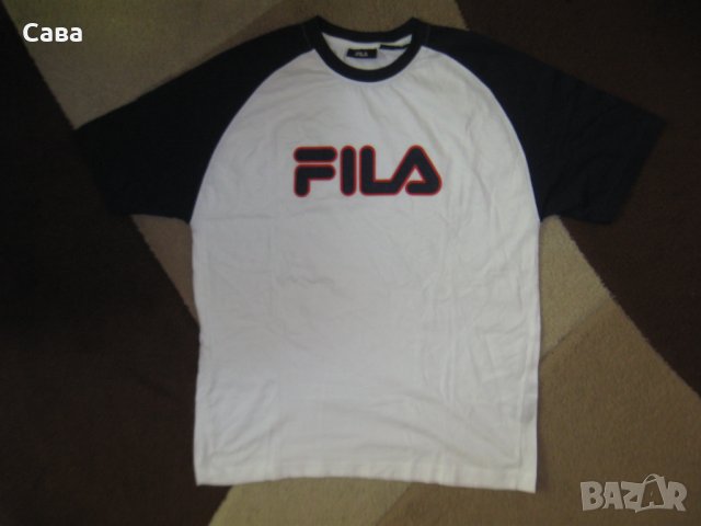 Тениска FILA  мъжка,М, снимка 2 - Спортни дрехи, екипи - 41591293