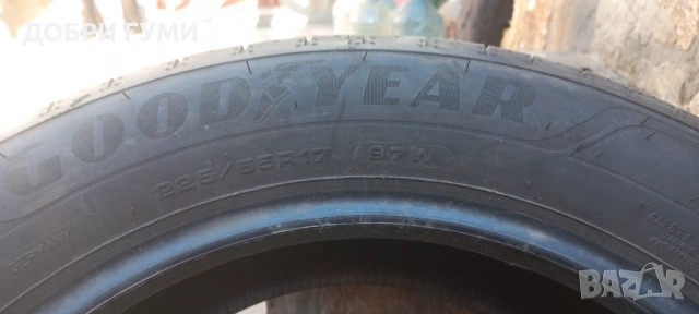 225 55 17 GOODYEAR 2БР. ДОТ22, снимка 7 - Гуми и джанти - 53628793
