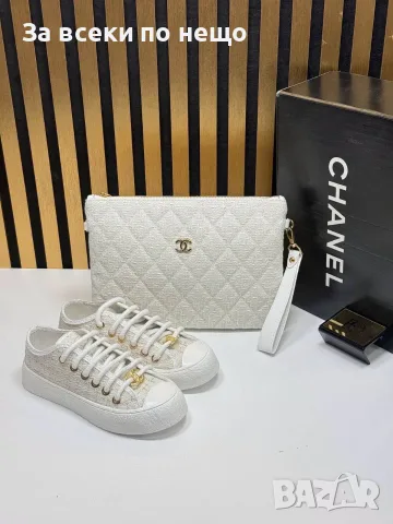 Chanel Дамски Маратонки👟Дамски Спортни Обувки Шанел👟Кецове Код SEM-810, снимка 12 - Маратонки - 56129714