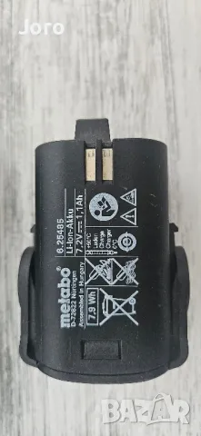 чисто нови зарядно и батерии metabo d-72622, снимка 5 - Винтоверти - 48315417
