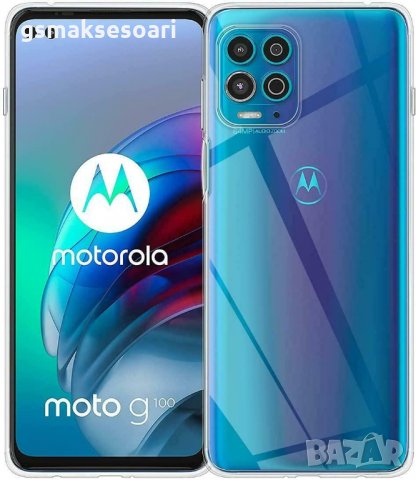 Motorola G100 / Edge S - Силиконов Прозрачен Гръб / Кейс 0.5MM, снимка 6 - Калъфи, кейсове - 34734599