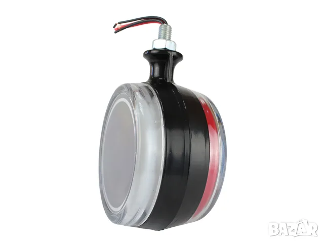 LED габарит за огледало 12-24V червено-бял за Iveco