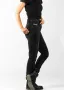 Дамски мото дънки John Doe Betty Biker Jeans Black Used 30/34, снимка 6