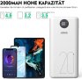 Външна батерия Licheers power bank преносима захранваща 2 порта type-C, снимка 3