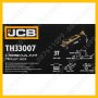 Професионален Крик JCB Крик тип крокодил 3 тона 133-465 мм JCB, снимка 5