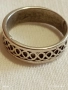Сребърен пръстен орнаментиран висока проба сребро майсторска изработка 50128, снимка 9