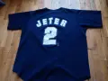 Jeter #2 Yankеes  бейзболна маркова тениска Трю Фен размер Л, снимка 9