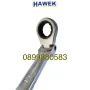 Удължени подвижни  ключове звезди с тресчотка 8-19мм Hawek, снимка 4