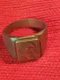Стар МАСИВЕН БРОНЗОВ ПРЪСТЕН с ЕМБЛЕМАТА на NIKE и ПЕЧАТИ 18К 750 За КОЛЕКЦИЯ 47500, снимка 15