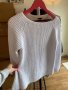 Дебела плетена бяла блуза, снимка 5