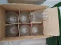 Стъклени чаши завод  Кварц  Сливен 12 бр., снимка 4