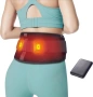 Масажен нагревателен колан за болки в гърба, снимка 1