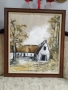 шведска авторска картина  Масло върху платно  Подписана , снимка 3