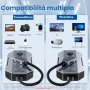 Безжичен HDMI Трасмитер и Приемник Aceele (USB-C към HDMI, 4K/30Hz), снимка 4